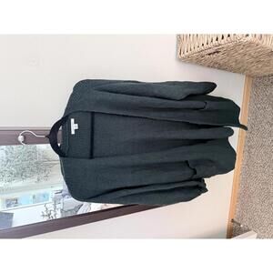 American Eagle Dark Green Knit Cardigan Sweater M/M